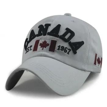 Noi Sosiri De Bumbac Gorras Canada Capac Steagul Canadei Sapca Snapback Adjuatable Barbati Sepci De Baseball De Brand Nou Pentru Adulți