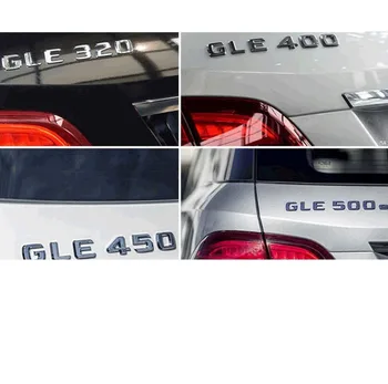 Noul Chrome ABS Spate Portbagaj Litere Insigna Insigne, Embleme Emblemă Autocolant pentru Mercedes Benz Clasa A45 AMG W176 17-18
