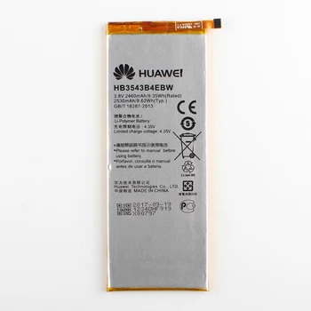 Original Huawei telefon, Acumulator pentru Huawei Ascend P7 L10 L05 L11 L07 L09 L00 2460mAh HB3543B4EBW