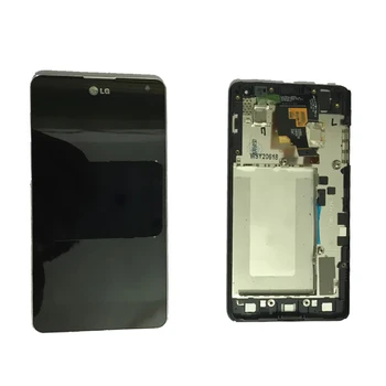 Original LG Optimus G E975 LCD LS970 F180 E971 E973 Display LCD Touch Screen Digitizer Asamblare Cu cadru de transport Gratuit