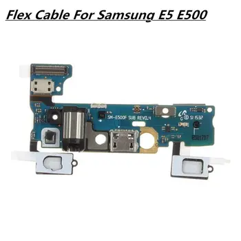 Original Nou de Înlocuire Încărcător Conector Dock Port de Încărcare Cablu Flex Pentru Samsung Galaxy E5 E500 E500F Senzorul de Panglică Flex