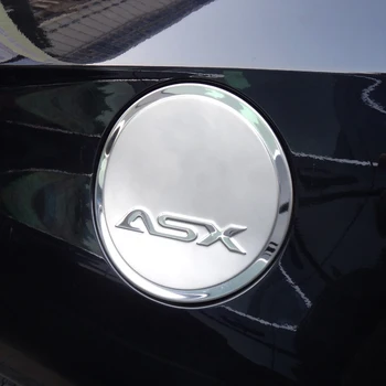 Pac autocolante decorare modificat din oțel inoxidabil rezervor de combustibil capac de acoperire pentru Mitsubishi ASX 2011 2012 2013