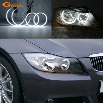 Pentru BMW E90 E91 salon touring 2005-2008 faruri cu Halogen perfect compatibil Ultra luminos iluminare CCFL Angel Eyes kit