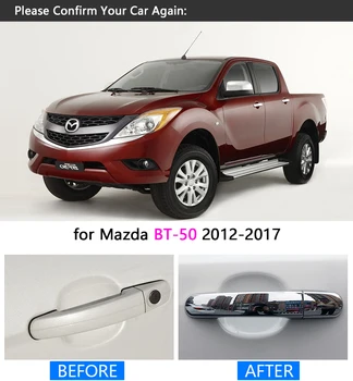 Pentru Mazda BT-50 2012-2017 Mâner Cromat Capac Ornamental Set pentru BT 50 BT50 Accesorii Auto Stickere Auto Styling 2013 2016