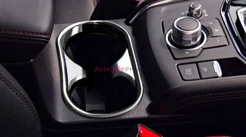 Pentru Mazda CX-5 2018 ABS Cromat MAT si OGLINDA Interior Accesorii Cana de Apa Acoperă Decor Trim 1 Bucata