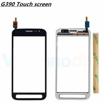 Pentru Samsung Galaxy Xcover 4 SM-G390F G390 Ecran Tactil Digitizer Geam Frontal Senzor Panou + 3M Autocolant
