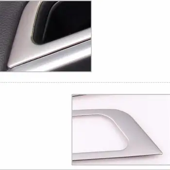 Pentru Volvo XC60 S60 V60 Interior din Oțel Inoxidabil Usa Cotiera geamurilor Buton Capac Tapiterie Interior 7pcs / set styling auto