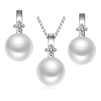 Perla seturi de bijuterii cu argint 925 cercei si pandantiv sidef colier Sinya brand de bijuterii fine cel mai bun cadou pentru femei