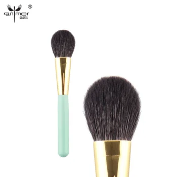 Personalizate de Brand Nou Machiaj Perii și Instrumente Păr de Capră Fata Verde Fard de obraz Perie MN01