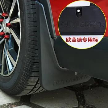Plastic Noroi Splash Guard Apărătoare de styling auto pentru 2016 Mitsubishi Outlander styling auto