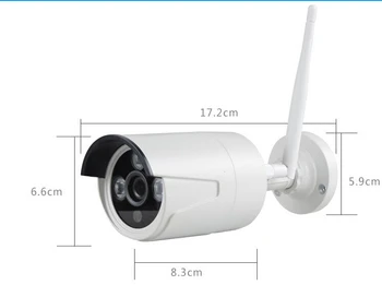 Plug&Play 8CH 10.1'LCD Ecran NVR Wireless Security Sistem CCTV&720P HD Camera WIFI Acasă+Exterior IR Supraveghere Video Kit