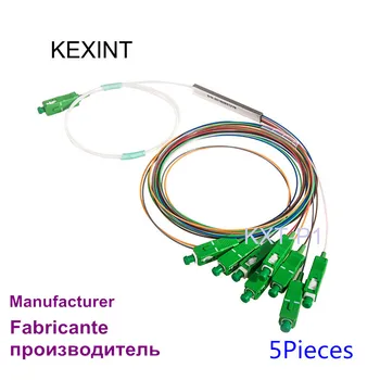 Producătorul de Fibre optice PLC separator tehnologie cu conectori repartitoare 1*8 0.9 SC / APC / 5Pieces
