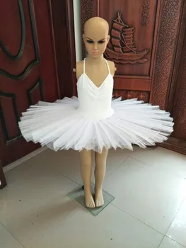 Profesionist De Balet Tutu Alb Lacul Lebedelor Dans Costum Clatita Fete Clasice De Balet Tutu Tricou Rochie De Balet Pentru Copii