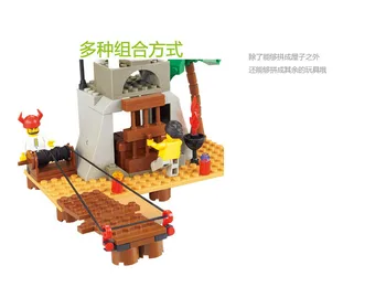 Sluban Construirea Modelului Compatibil lego Lego B0278 142pcs Model Kituri de constructie Clasice Jucarii Hobby-uri Schelet Casa