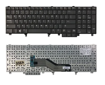 SSEA Laptop Nou NE Tastatura pentru Dell Latitude E5520 E5520m E5530 E6520 E6530 E6540 Laptop Fără Pointer și Iluminare din spate