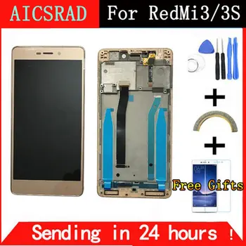 Testat LCD Digitizer pentru Xiaomi Redmi 3S Display LCD Touch Screen Cadru de Asamblare pentru Xiaomi Redmi 3 Pro/ 3S Pro piesa de schimb