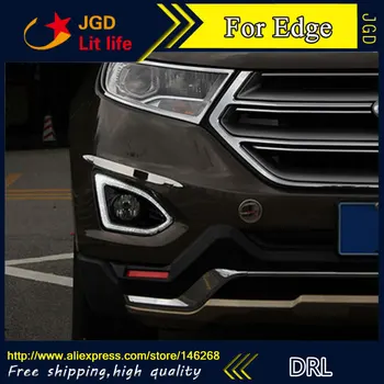 Transport gratuit ! 12V 6000k LED DRL Daytime running light pentru Ford Edge 2016 lampa de ceață cadru Ceață de lumină