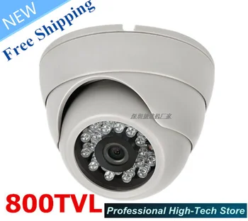 Transport gratuit!CCTV aparat de Fotografiat HD 800TVL Sony CCD CCTV Cam IR 24Leds 1/3 sony ccd PAL/NTSC Camera de Securitate de Interior de Înaltă calitate