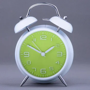 Util stereoscopic ceas cu alarmă noptiera birou ceas de masa pentru școlari fete lucrător de birou decor acasă.