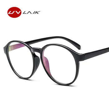 UVLAIK Moda Optice Rama de Ochelari Ochelari Cu Sticlă Clară Brand de Oameni Gradul Clar Transparent Ochelari, rame de Ochelari pentru Femei