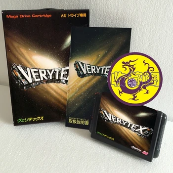 Verytex 16 biți SEGA MD Carte de Joc Cutie Cu Manual Pentru Sega Mega Drive Pentru Genesis