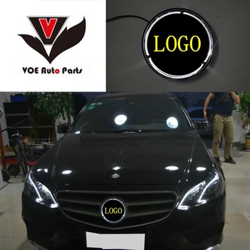W176 W246 W205 W212 W117 Iluminate Star Auto grila Fata Grila de Lumină LED Logo-ul Insigna pentru Mercedes-Benz a B C E CLA, GLA, Clasa