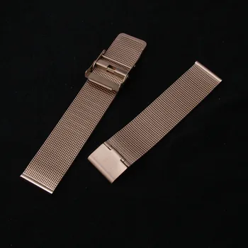 Watchbands din oțel Inoxidabil 14mm 16mm 18mm 20mm ceas bratara mesh new sosire promovare pentru bărbați ore de femei ceasuri rosegold