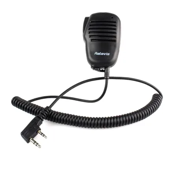 2 Pin ASV Difuzor Microfon Pentru KENWOOD BAOFENG UV-5R RETEVIS H777 RT5R RT3 RT5 RT80 PUXING TYT Ham Radio Walkie Talkie C9021