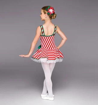 Profesionale Baletul Rochie de Fata pentru Copii cu Dungi Dressdance Costume de Balet Europene și Americane de Proiectare Performanță Îmbrăcăminte