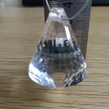 30mm Clar 100units glob de Cristal Prisma Ghirlanda Nunta Pandantiv Suncatcher Candelabru de Cristal Margele