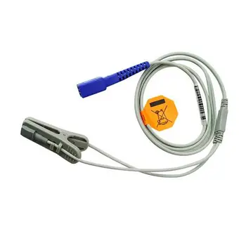 Compatibil pentru Nellcor DB7 Pin Animale/Veterinar Earclip utilizarea Senzor Spo2,Puls Oximetru Senzor,Sonda Oxigen,1m/3ft TPU