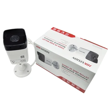 Original 1080P Hikvision rezistent la apa Camera IP Bullet DS-2CD1021-am Camera foto de 2 Megapixeli CMOS CCTV de Securitate IP Camera PoE în aer liber