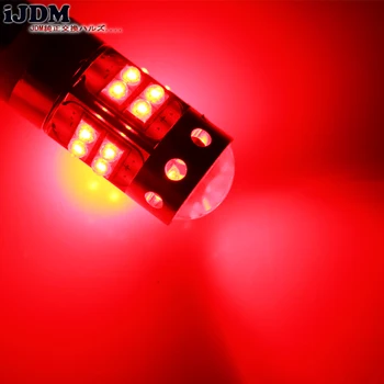 IJDM Roșu Strălucitor H21W LED-uri Becuri de schimb Pentru perioada 2012-BMW F30/F31/F80 Seria 3,-up F32/F33/82 4 Serii Lumini de Frână