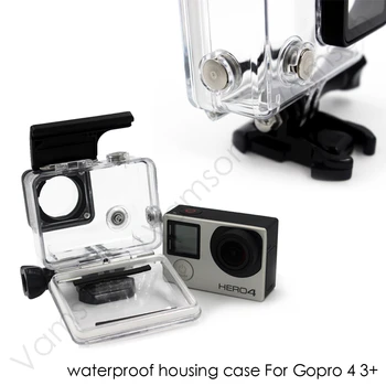 Vamson pentru GoPro Accesorii 30M rezistent la apa de Locuințe Cazul Curea Cap Trepied Cutie Mica Pentru Go pro Hero 3+ 4 Camera Sport VS31