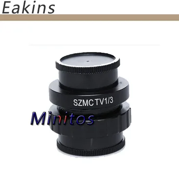 0.3 X C-mount Lens Adapter 1/3 CTV Adaptor Pentru SZMCTV1/3 Microscop Stereo Trinocular Accesorii aparat de Fotografiat