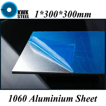 1*300*300mm Aluminiu 1060 Foaie din Aluminiu Pur, Placă de Material DIY Transport Gratuit