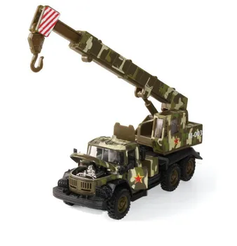 1:43 aliaj trage înapoi vehicul militar model de simulare camion militar jucărie,muzical&intermitent vehicul jucărie,transport gratuit