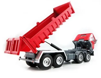 1:50 aliaj de modele de mașini , de simulare mare de camioane cu basculante , turnarea metalelor trage înapoi funcția , transport gratuit