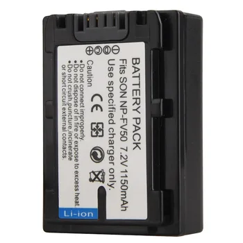 1 buc 1150mAh NP-FV50 NP-FV50 Reîncărcabilă aparat de Fotografiat Baterie pentru Sony HDR-SR68 DCR-SX85 DCR-SR20E DCR-SR21E HDR-CX190 HDR-CX130