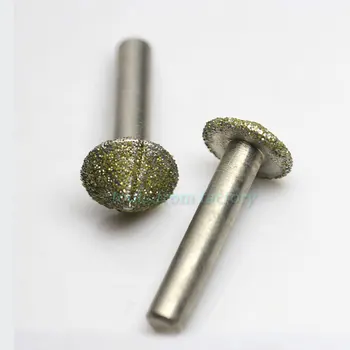 1 buc 60deg 6*15mm cnc router prin Galvanizare diamant sculptură în piatră instrument de piatră gravură cutter mașină de tăiat piatră de biți