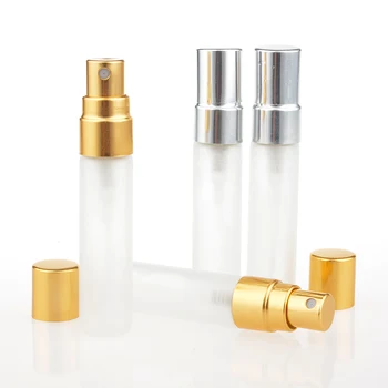 10 Piese/Lot 5 ML Parfum Glazura de Călătorie Sticla cu Pulverizator Pentru Parfum Portabil Cu Atomizador Parfum Reîncărcabile din Aluminiu Pompa
