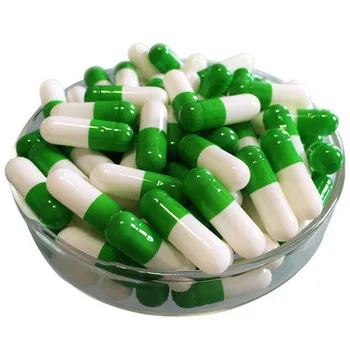1000pcs/lot transport Gratuit verde alb gelatina capsule goale, goale capsule gelatinoase, gol capsulă capsulă,medicina capsulă ZKH50
