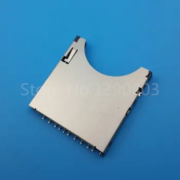 100buc PUSH-PUSH Tip SD Menory Card de Lipire Soclu Conector PCB Montare