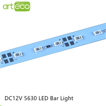 10buc DC12V SMD 5630-Bar de lumină 5730 50cm 36 LED-uri LED Greu benzi de lumină 5730 alb/alb cald/alb rece 5630 roșu/verde/albastru
