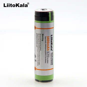 10buc/LOT Liitokala Nou Original Protejat baterie Reîncărcabilă 18650 NCR18650B cu PCB 3400mAh 3.7 V Transport Gratuit