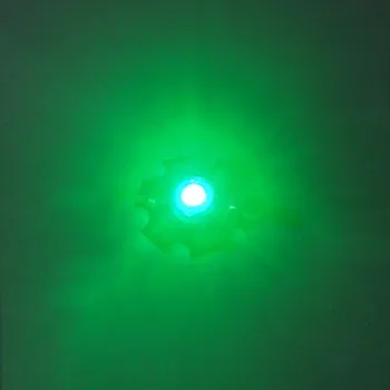 10buc / mult 20mm Stele Bază 1W Verde 520 nm~lumina 525 nm 3.2 V~3.4 V 300mA Lampă cu Lumină LED Emitator
