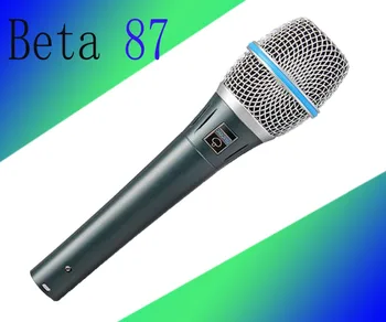 10buc Transport Gratuit !!De înaltă Calitate, Dinamic Capsulă BETA87A !! Beta 87A Supercardoid Microfon Vocal Cu Sunet Uimitor !