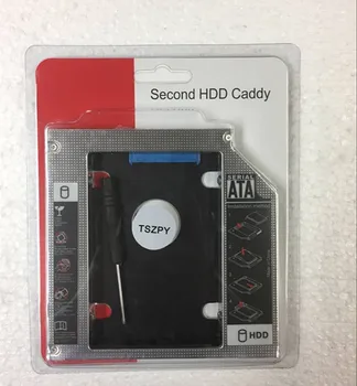 12,7 MM 2-lea Hard Disk HDD Caddy Adaptor pentru HP Pavilion dv6 6060ep 6b13es TS-L633R DVD