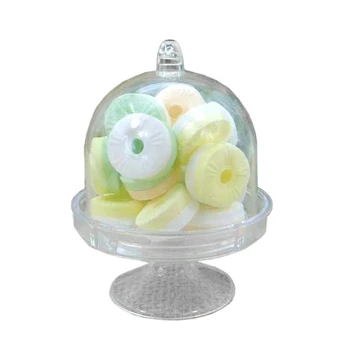 12x Mini Suport Tort Cupcake cutie Petrecere de Nunta de Plastic Cutie de Bomboane