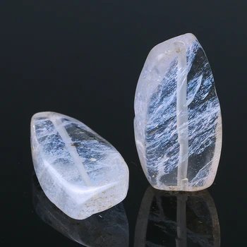 15*30mm Naturale Alb Cristal de Cuarț Transparent Pietre Margele Vrac pentru a face bijuterii